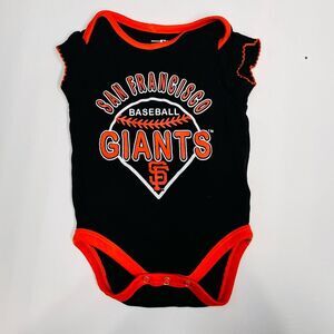 Genuine Merchandise SF Giants Bodysuit    Girls Sz  0/3 Months